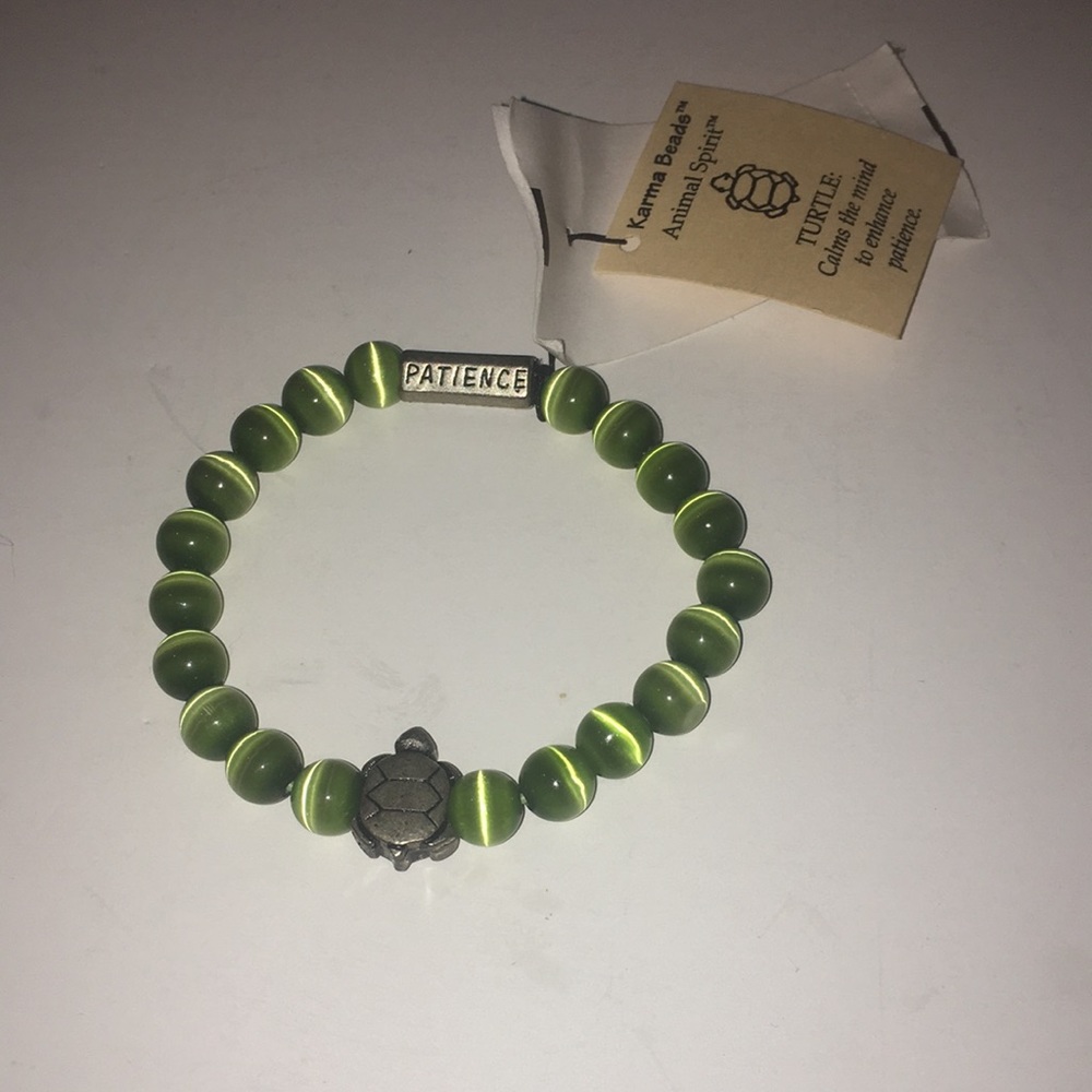 NATURAL WONDERS KARMA BEADS ANIMAL SPIRIT TURTLE .